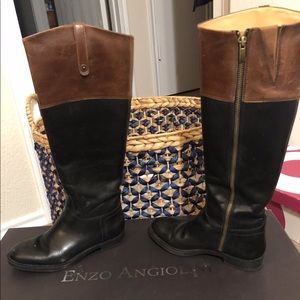 Enzo Angiolini riding boots